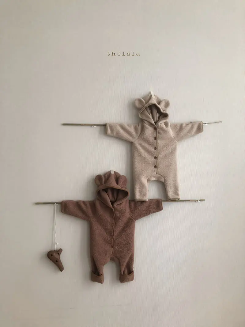 Lala - Korean Baby Fashion - #babyfever - Puff Bear Bodysuit