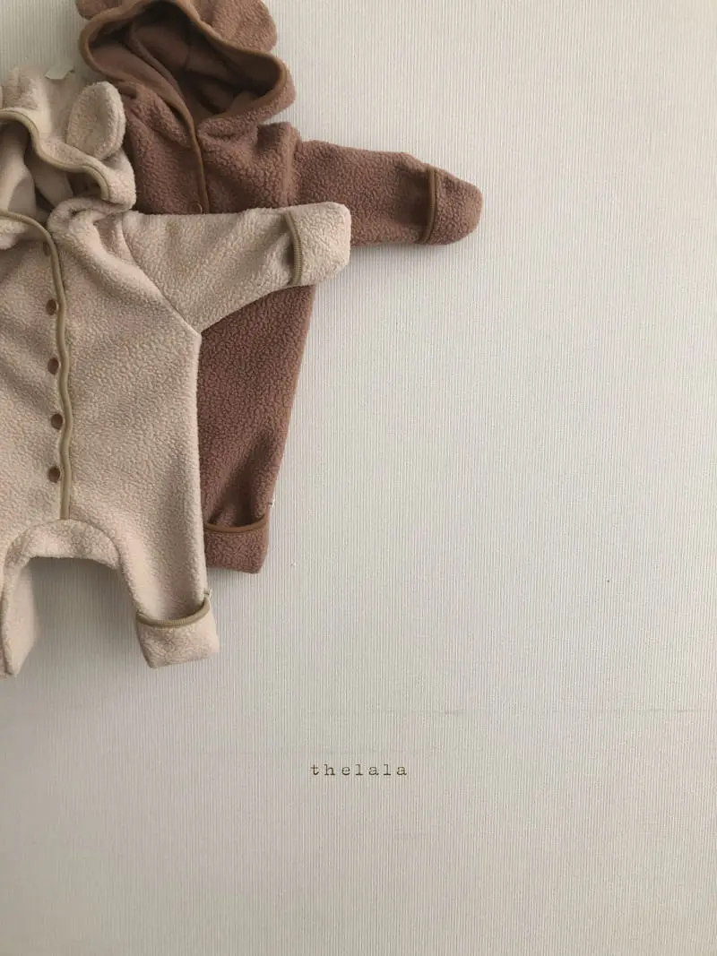 Lala - Korean Baby Fashion - #babyootd - Puff Bear Bodysuit - 5
