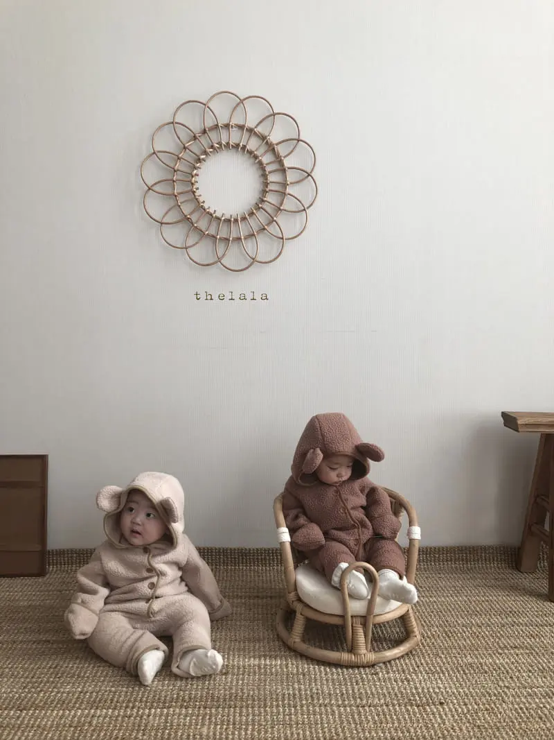 Lala - Korean Baby Fashion - #babyoutfit - Puff Bear Bodysuit - 7