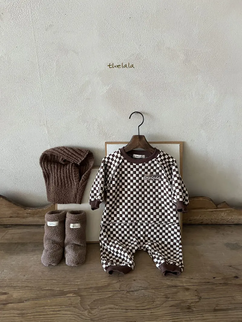 Lala - Korean Baby Fashion - #babyoutfit - Board Bodysuit - 6