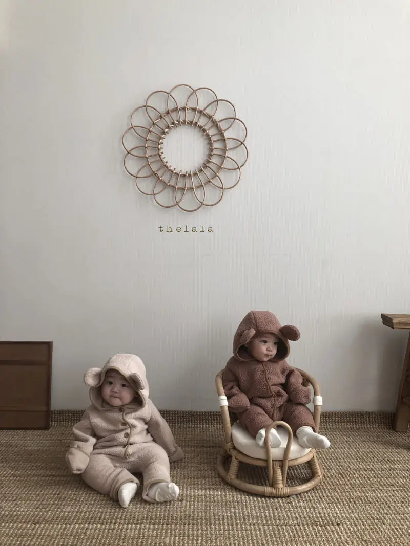 Lala - Korean Baby Fashion - #babywear - Puff Bear Bodysuit - 8