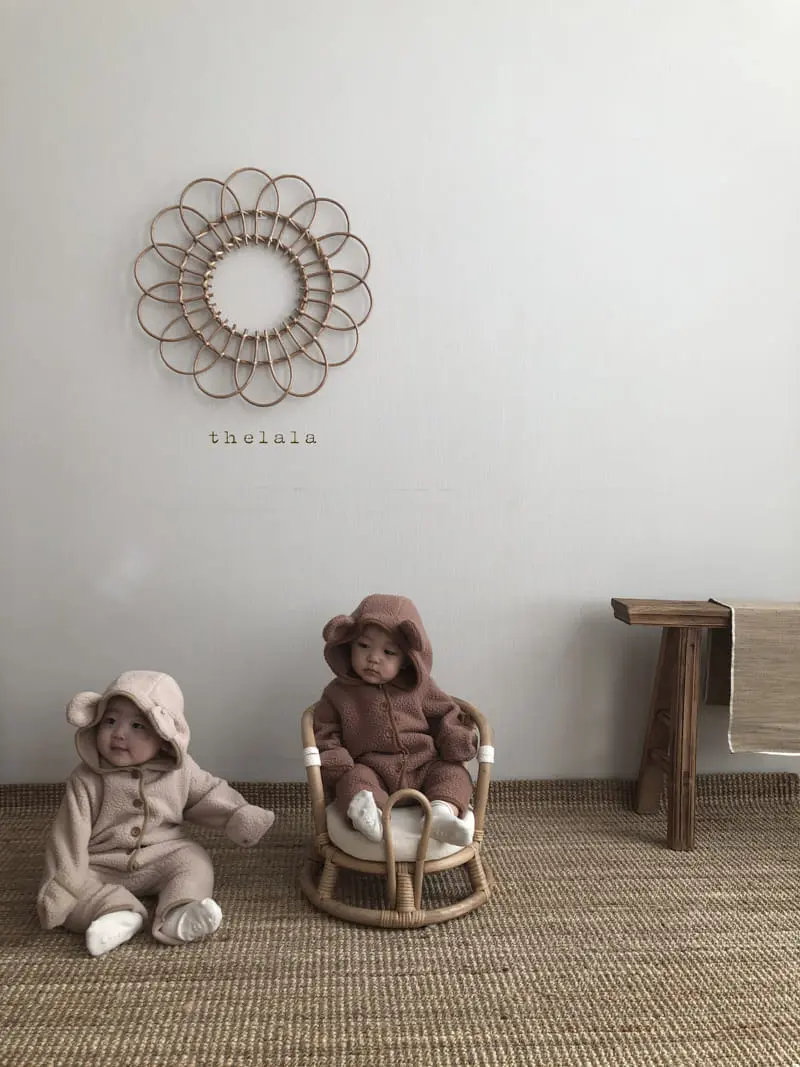 Lala - Korean Baby Fashion - #onlinebabyshop - Puff Bear Bodysuit - 10