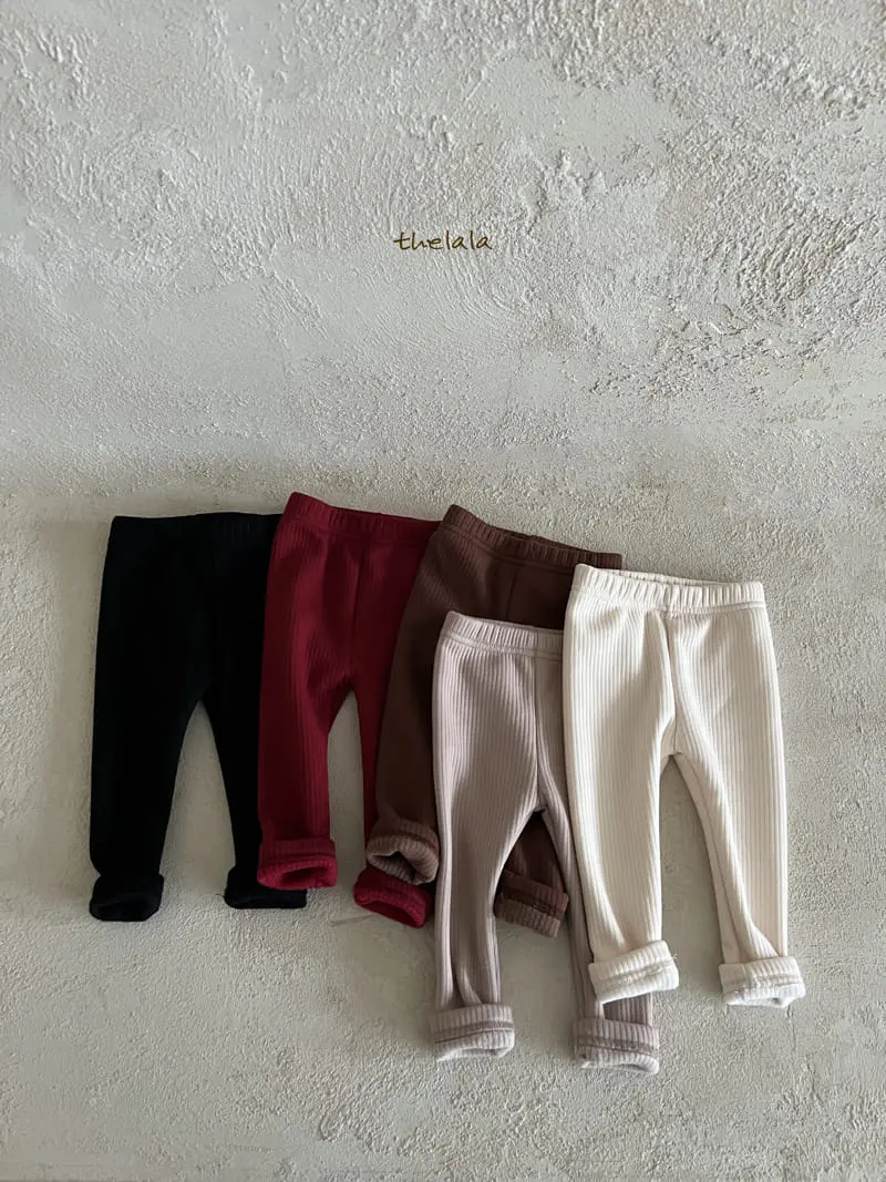 Lala - Korean Children Fashion - #Kfashion4kids - An Fleece Leggings - 12