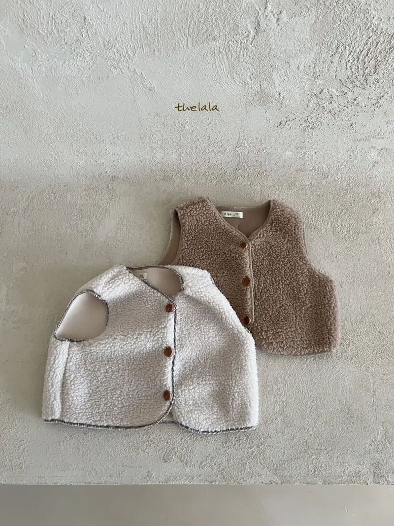 Lala - Korean Children Fashion - #kidsshorts - Cozy Vest - 6