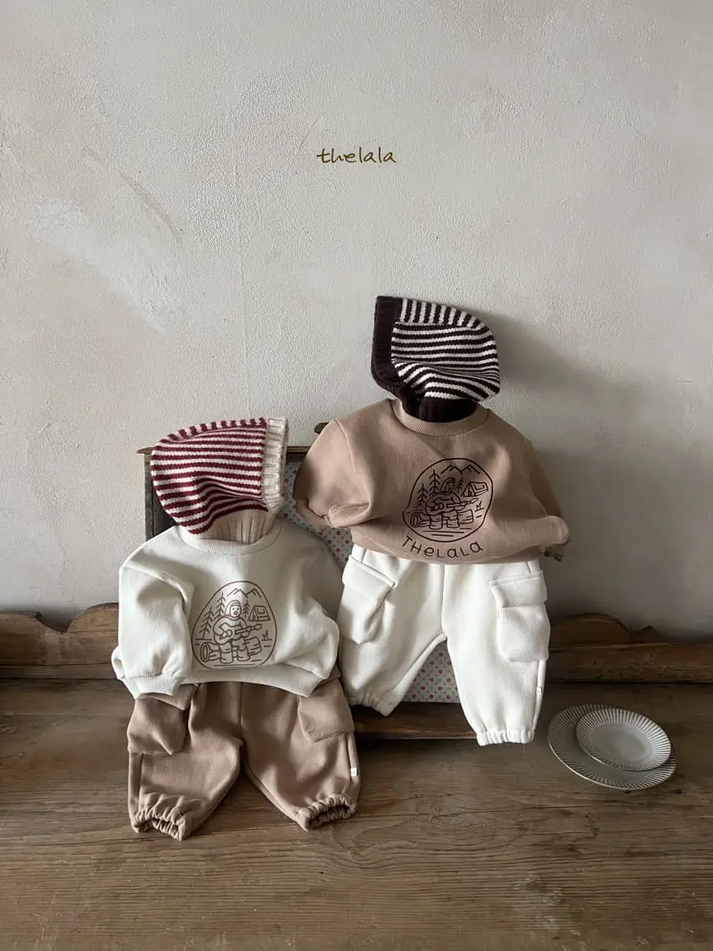 Lala - Korean Children Fashion - #kidzfashiontrend - Camp Sweatshirt - 7