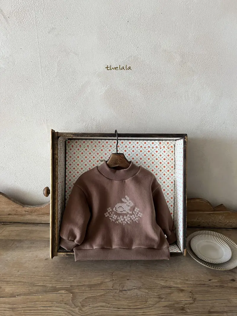 Lala - Korean Children Fashion - #kidzfashiontrend - Bunny Half Sweatshirt - 12