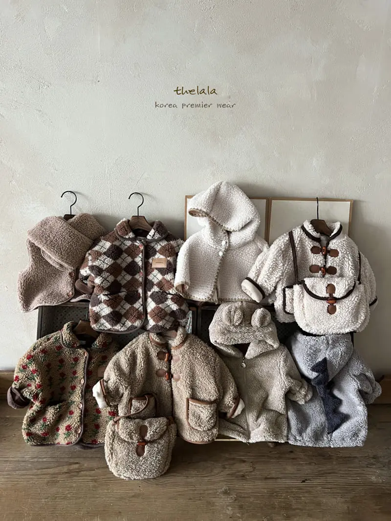 Lala - Korean Children Fashion - #littlefashionista - Boa Bear Zip-up - 5