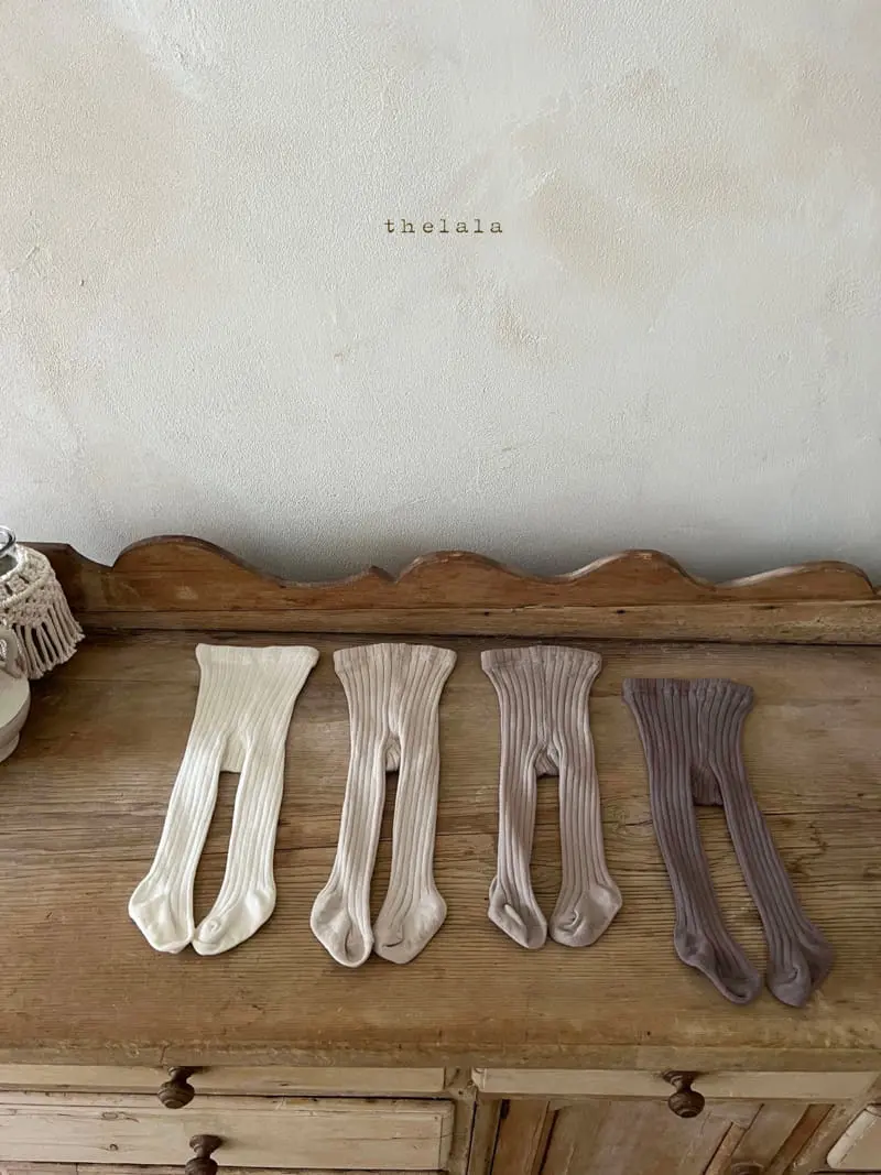 Lala - Korean Children Fashion - #minifashionista - Rib Leggings - 3