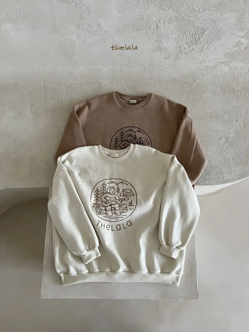 Lala - Korean Women Fashion - #momslook - Mom Camp Sweatshirt