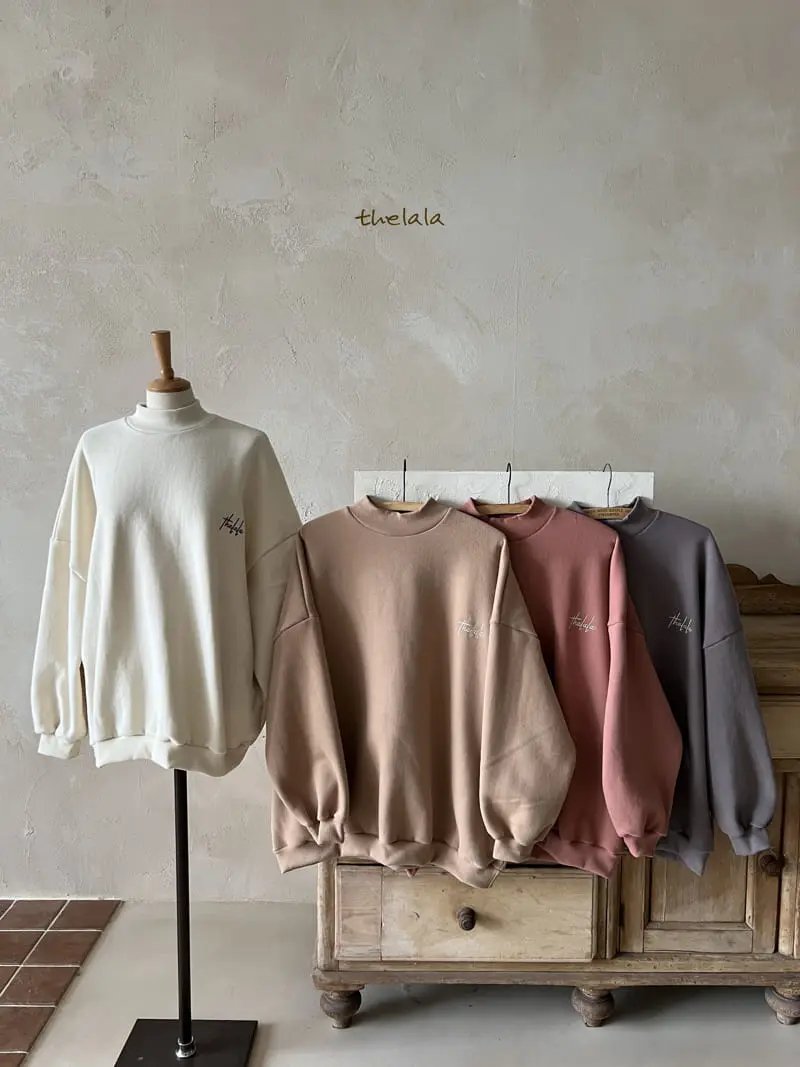Lala - Korean Women Fashion - #momslook - Mom Puban Turtleneck SWeatshirt - 8