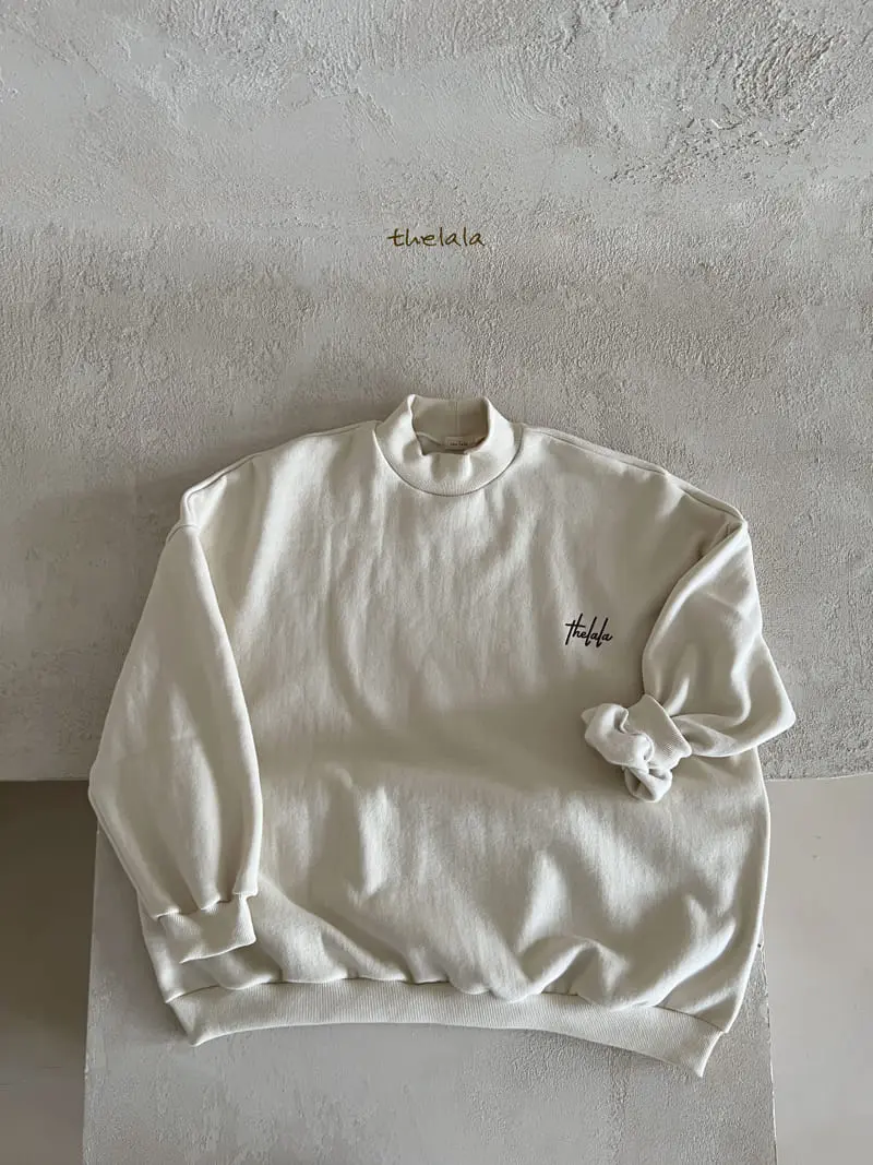 Lala - Korean Women Fashion - #womensfashion - Mom Puban Turtleneck SWeatshirt
