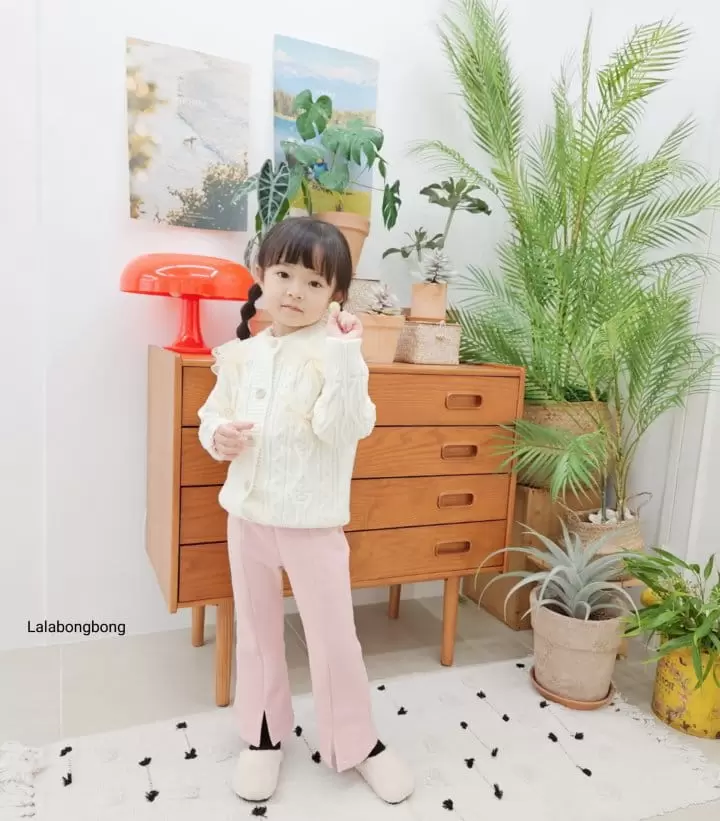 Lalabongbong - Korean Children Fashion - #childrensboutique - Slit Pants - 7