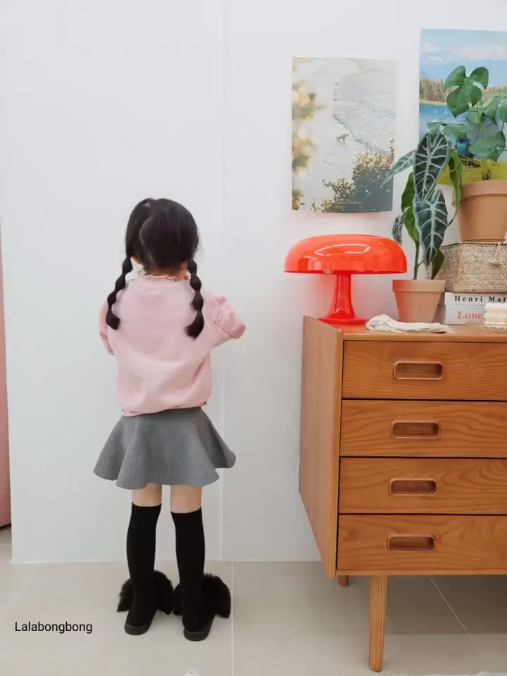 Lalabongbong - Korean Children Fashion - #kidsshorts - Knit Whole Skirt - 7