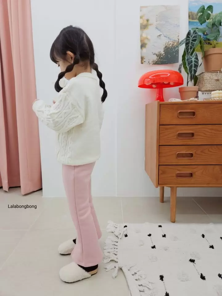 Lalabongbong - Korean Children Fashion - #kidsstore - Slit Pants - 12
