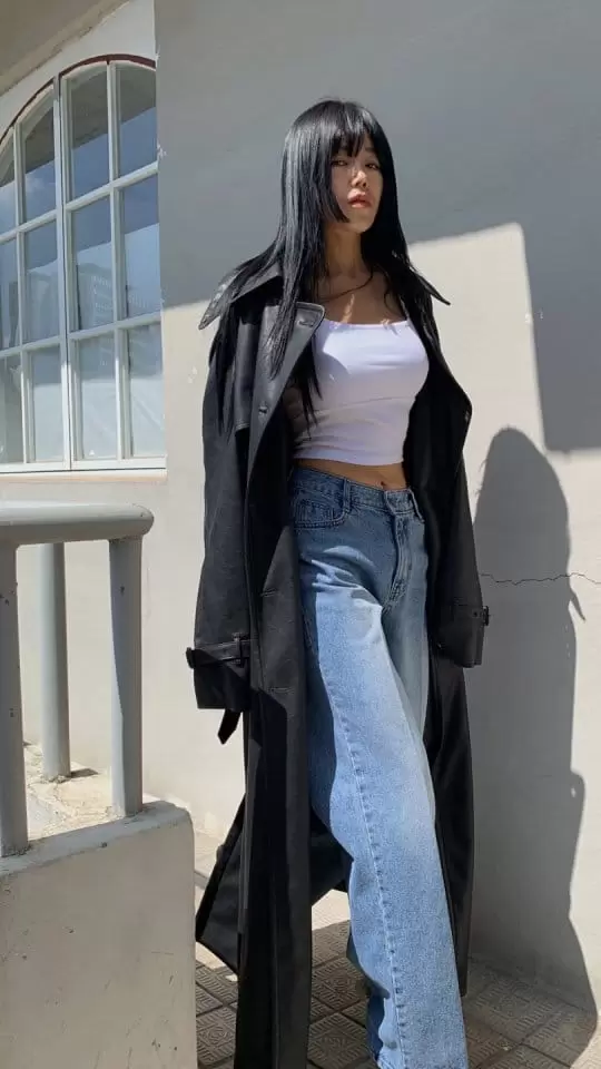 Lefave - Korean Women Fashion - #womensfashion - Leather Coat - 9