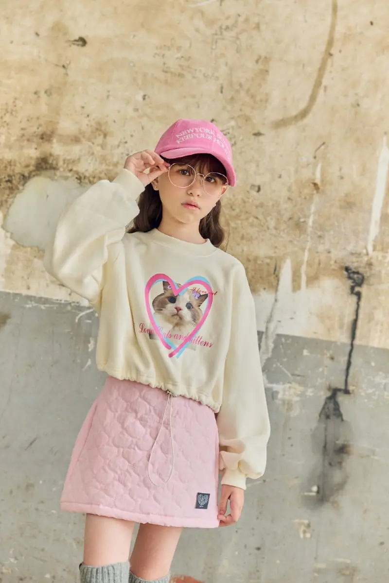 Lilas - Korean Children Fashion - #childrensboutique - Hot Place Kitty Tee - 3