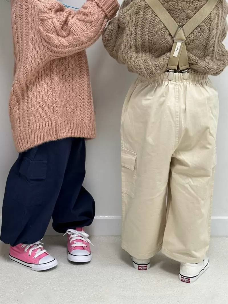 Little Rabbit - Korean Children Fashion - #childrensboutique - Pocket Pants - 7