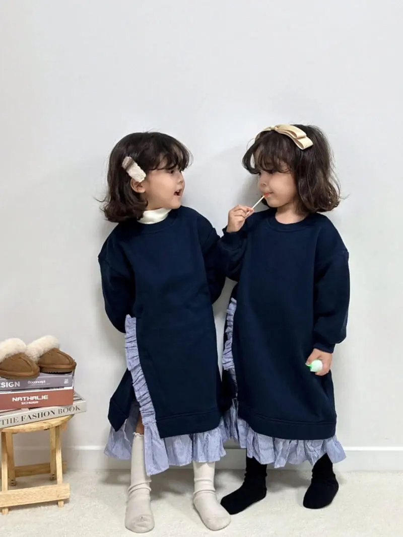 Little Rabbit - Korean Children Fashion - #childrensboutique - Frill One-piece