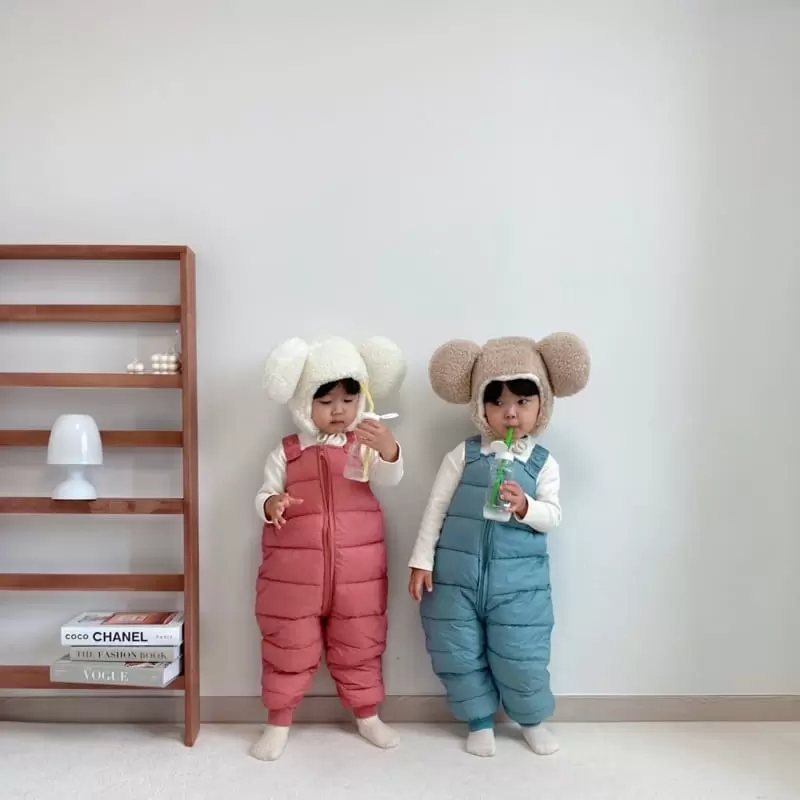 Little Rabbit - Korean Children Fashion - #kidsstore - Padding Dungarees - 11