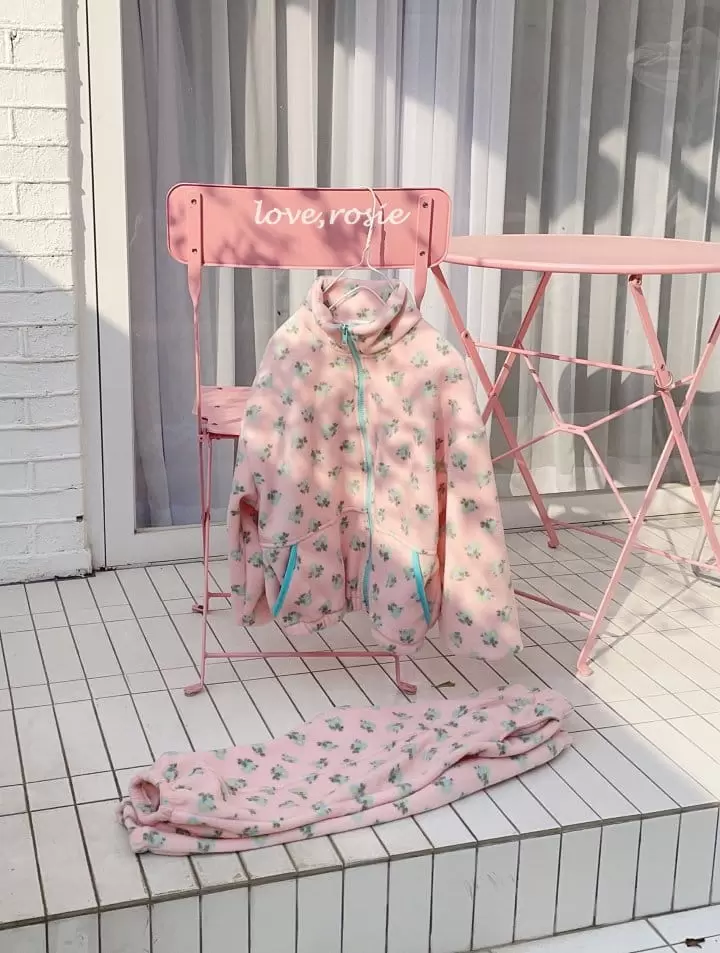 Love Rosie - Korean Children Fashion - #magicofchildhood - Jue Jue Zip-up Pants Set - 9