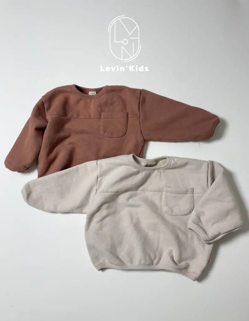 Lovin - Korean Children Fashion - #childofig - Pocket Nuts Tee - 3