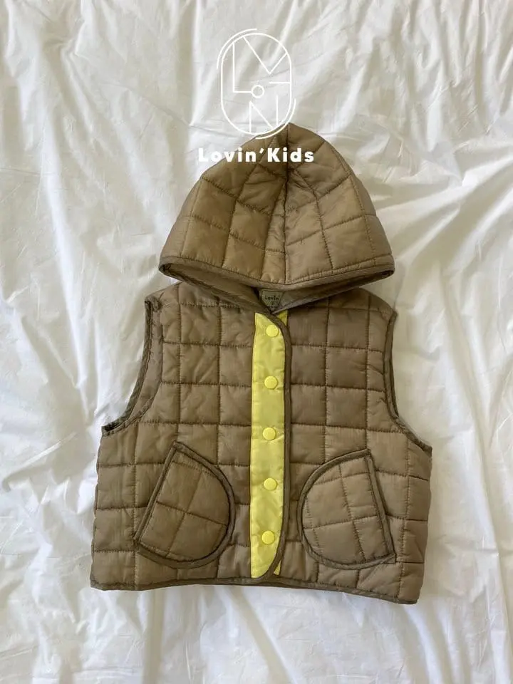 Lovin - Korean Children Fashion - #childofig - Quilting Vest - 3