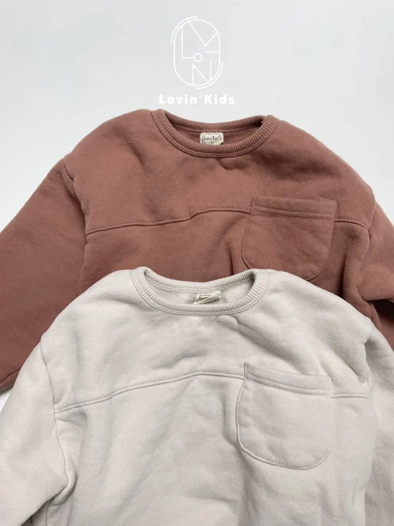 Lovin - Korean Children Fashion - #childofig - Pocket Nuts Tee - 4