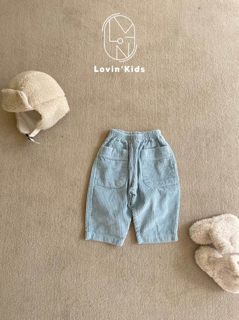 Lovin - Korean Children Fashion - #discoveringself - Rib Pocket Pants - 2