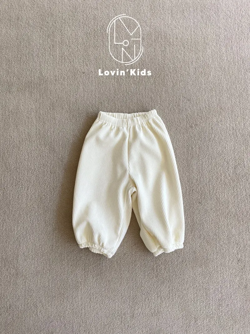 Lovin - Korean Children Fashion - #discoveringself - Rib Pants - 4