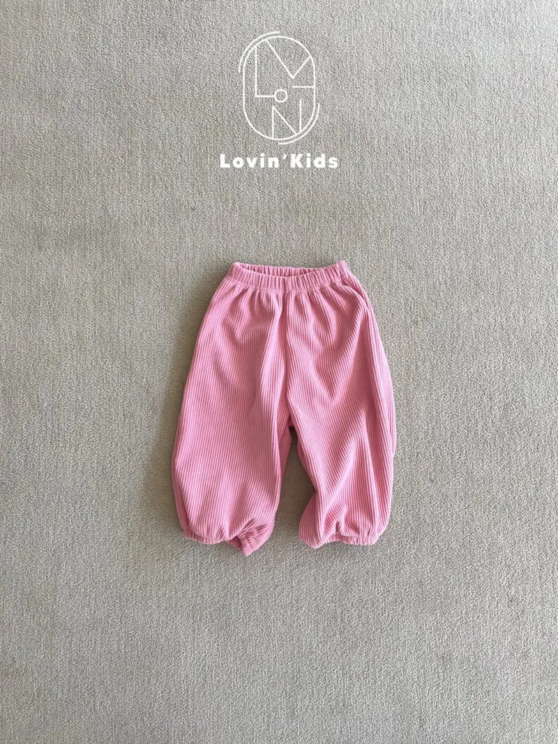 Lovin - Korean Children Fashion - #kidsshorts - Rib Pants - 5
