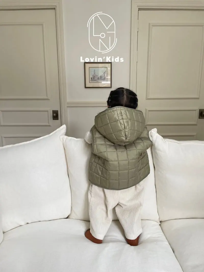Lovin - Korean Children Fashion - #kidsshorts - Quilting Vest - 9