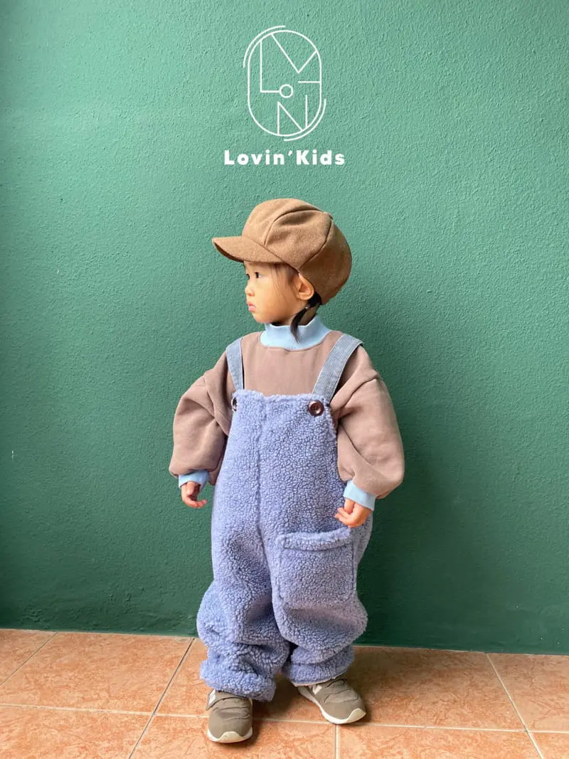 Lovin - Korean Children Fashion - #kidsstore - Moco Dungarees Pants - 12