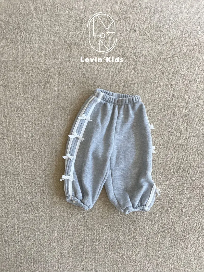 Lovin - Korean Children Fashion - #kidzfashiontrend - Ribbon Pants - 3