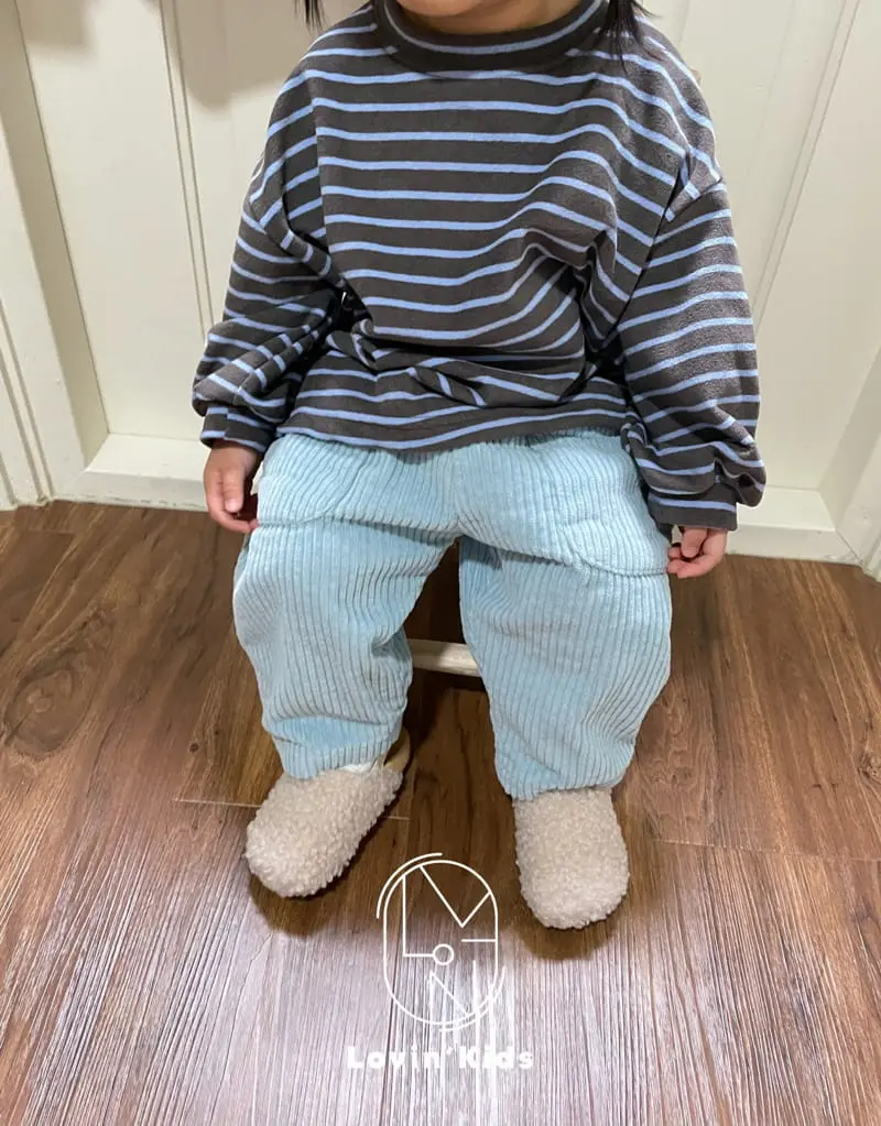 Lovin - Korean Children Fashion - #magicofchildhood - Rib Pocket Pants - 9