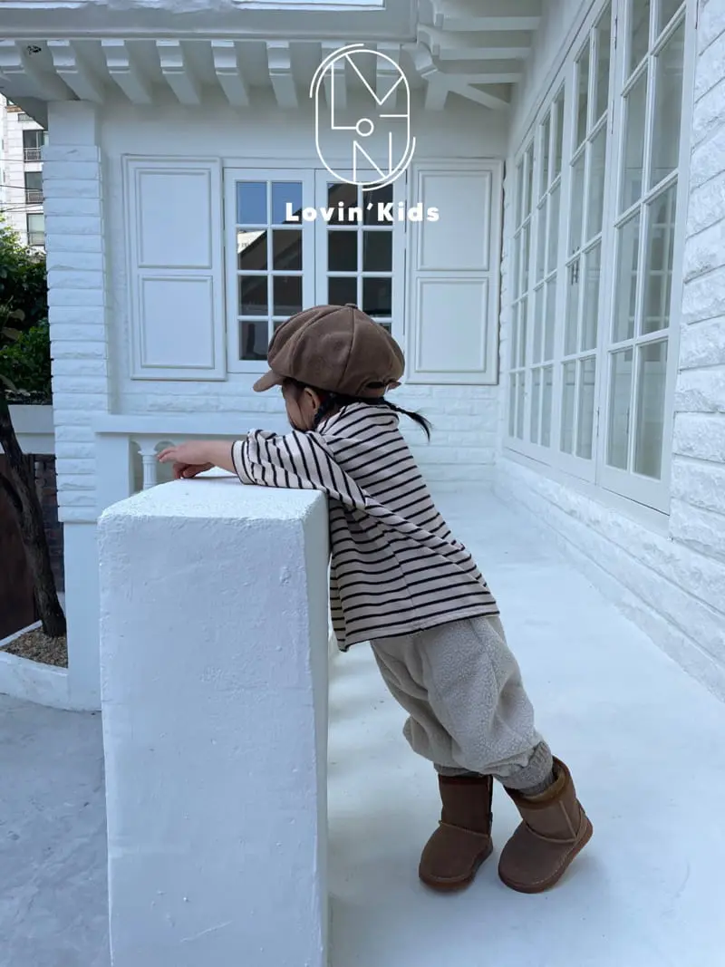 Lovin - Korean Children Fashion - #prettylittlegirls - Fleece Slit Pants - 9