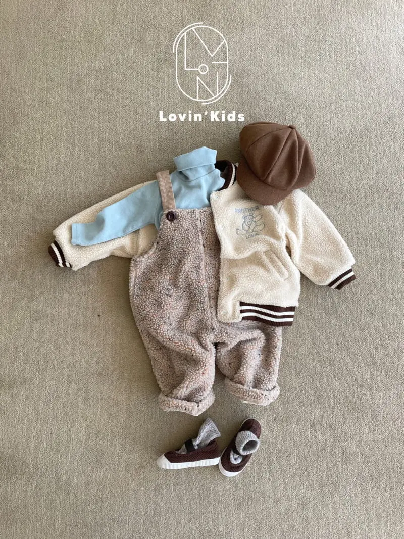 Lovin - Korean Children Fashion - #minifashionista - Moco Dungarees Pants - 4