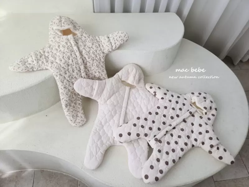 Mac - Korean Baby Fashion - #babyoninstagram - Star Bodysuit - 12