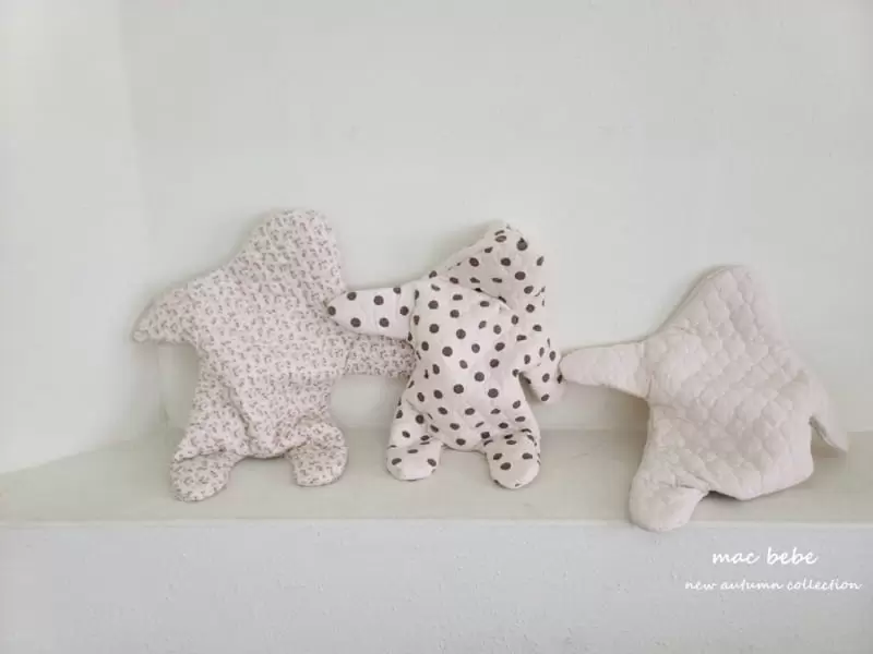 Mac - Korean Baby Fashion - #babywear - Star Bodysuit