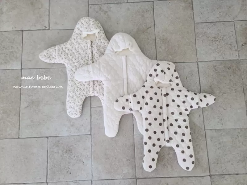 Mac - Korean Baby Fashion - #onlinebabyshop - Star Bodysuit - 3