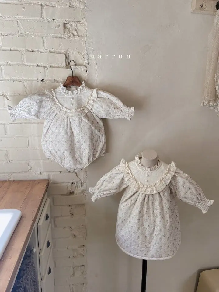 Marron Kid - Korean Baby Fashion - #babyboutique - Rsoe Bodysuit - 11