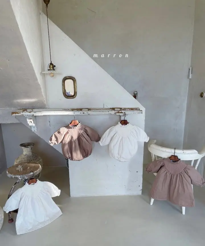 Marron Kid - Korean Baby Fashion - #babyboutique - Berry Bodysuit - 10
