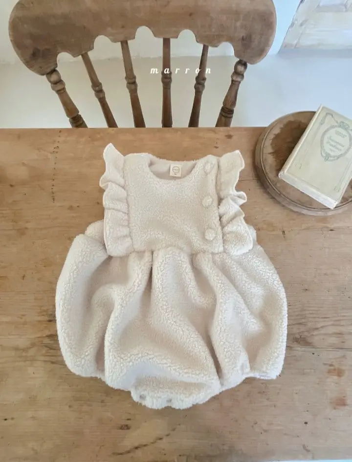 Marron Kid - Korean Baby Fashion - #babyboutique - Cozy Bodysuit - 8