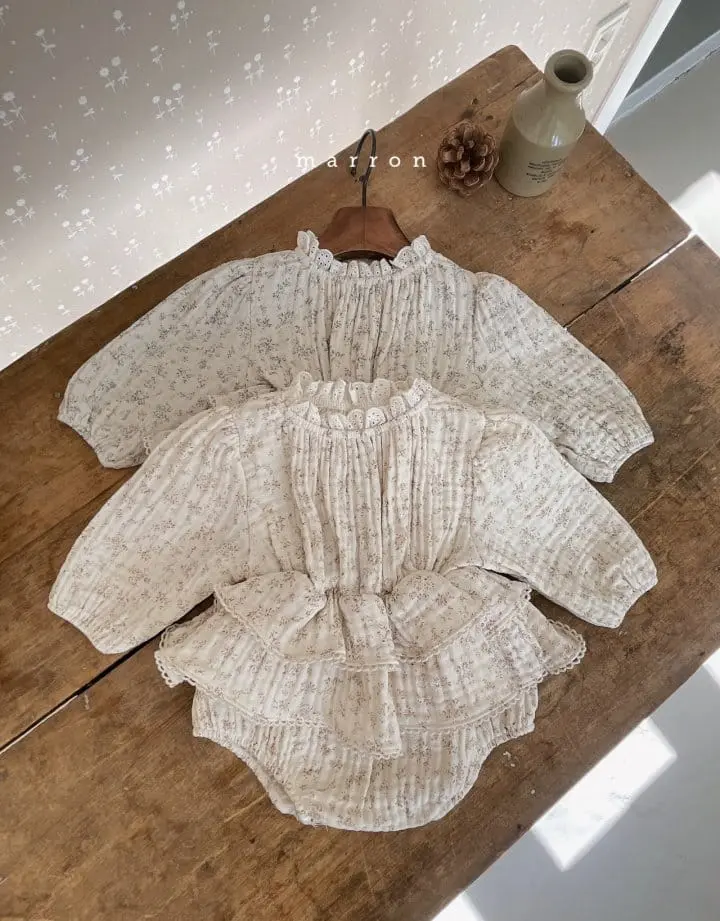Marron Kid - Korean Baby Fashion - #babyboutique - Angelina Bodysuit - 5