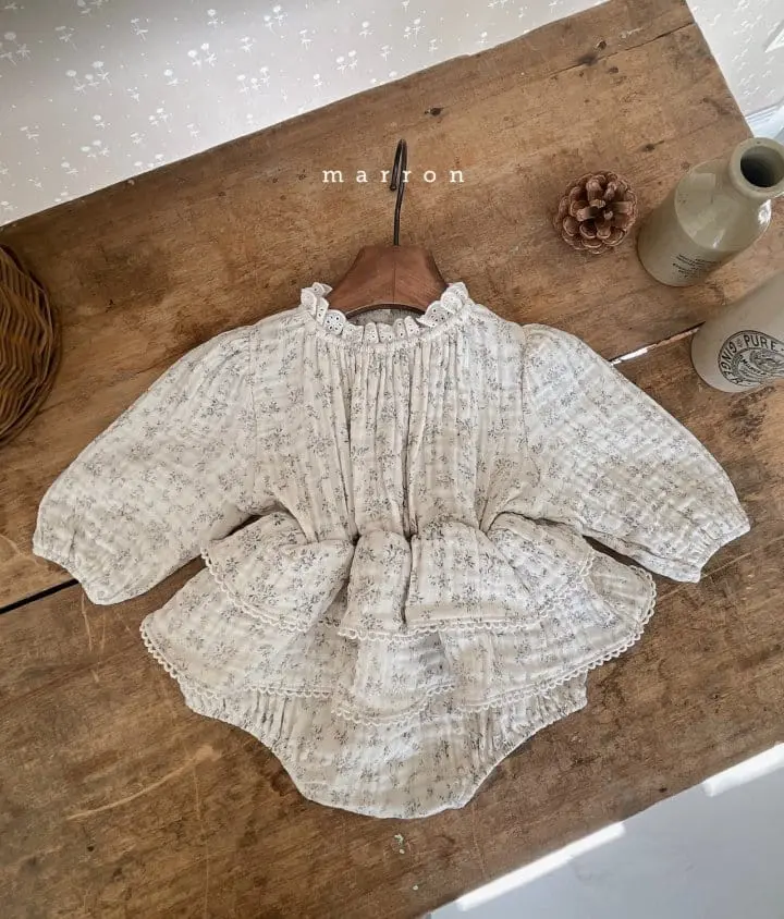 Marron Kid - Korean Baby Fashion - #babyboutique - Angelina Bodysuit - 6