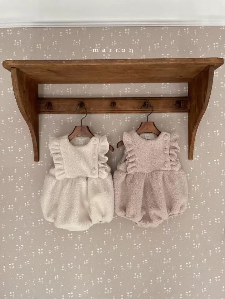 Marron Kid - Korean Baby Fashion - #babyboutiqueclothing - Cozy Bodysuit - 10