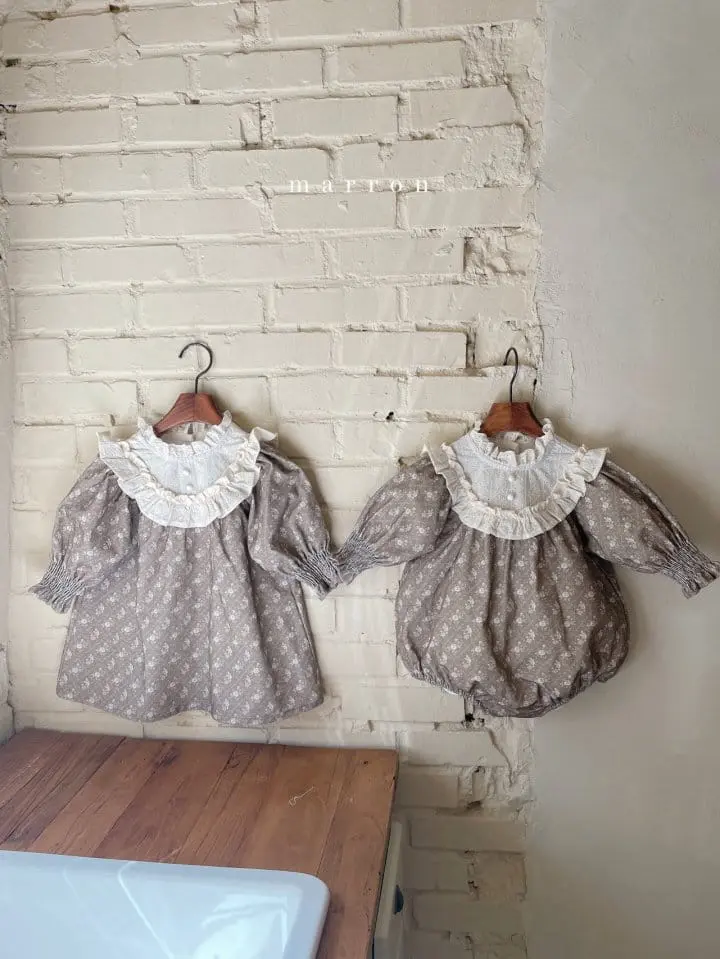 Marron Kid - Korean Baby Fashion - #babylifestyle - Rsoe Bodysuit - 3