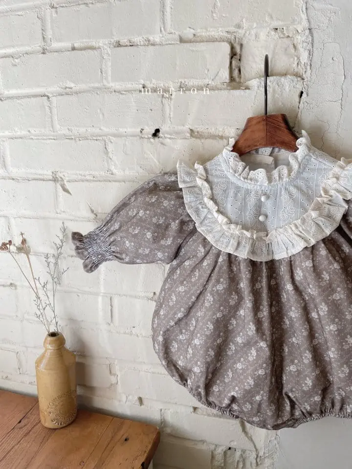 Marron Kid - Korean Baby Fashion - #babylifestyle - Rsoe Bodysuit - 4