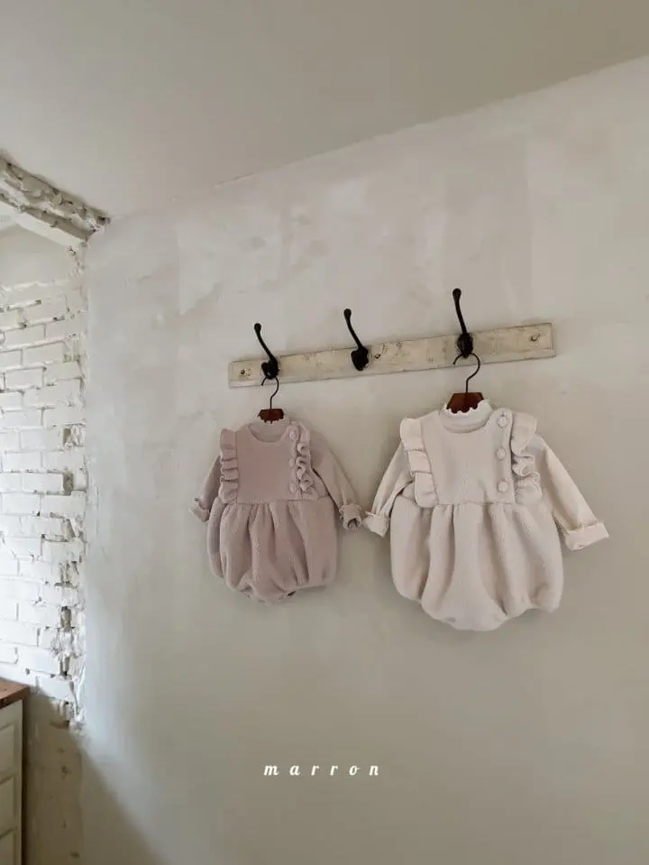Marron Kid - Korean Baby Fashion - #babyoninstagram - Cozy Bodysuit