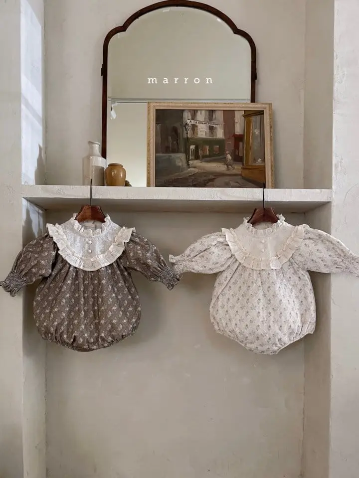 Marron Kid - Korean Baby Fashion - #babyootd - Rsoe Bodysuit - 5