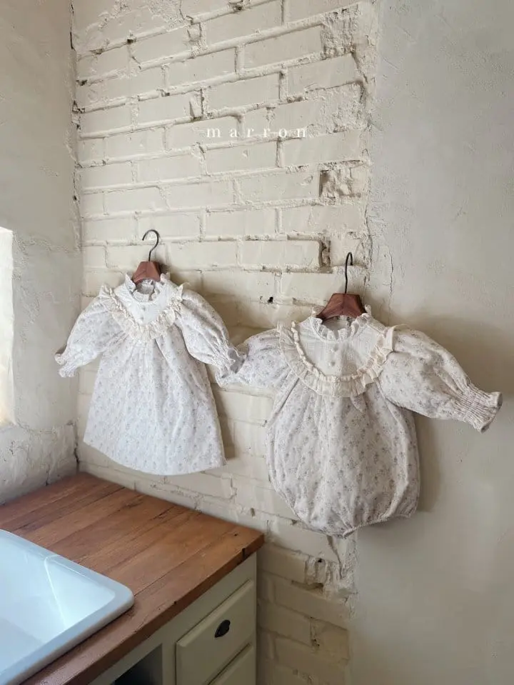Marron Kid - Korean Baby Fashion - #babyoutfit - Rsoe Bodysuit - 6